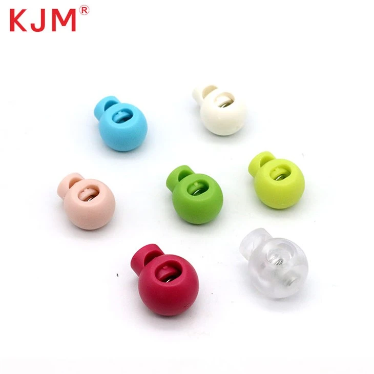 Round Plastic Drawstring Cord Lock factory