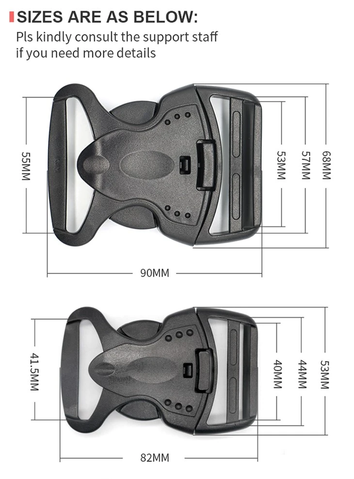 20，25，32，50MM A192 Suitable For Leisure Backpacks