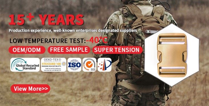 50MM A047 Side Release Buckle For Tactical Backpacks