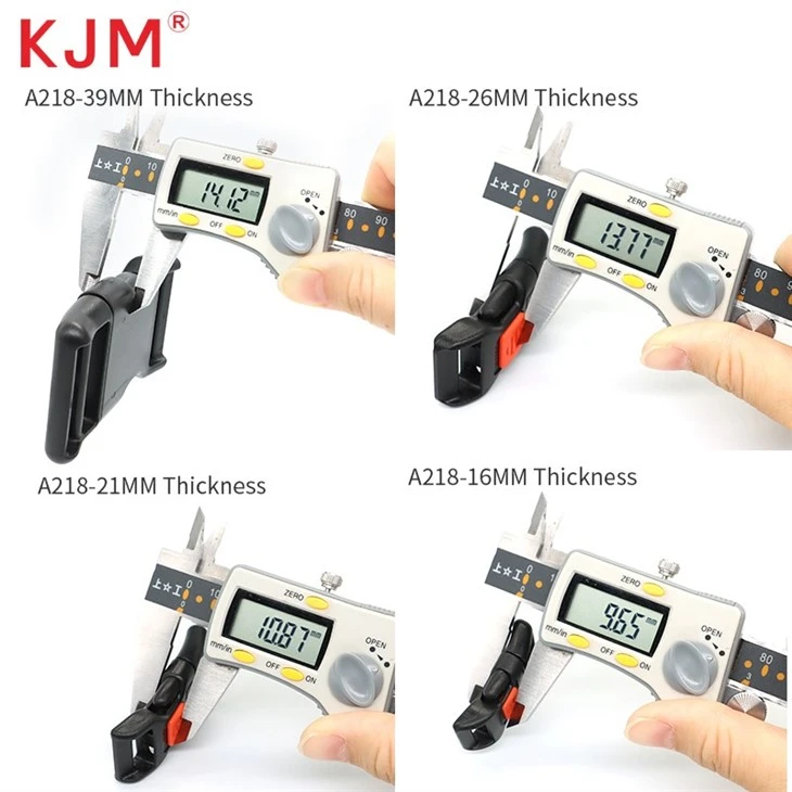 Lockable Plastic Side Release Safety Buckle factory