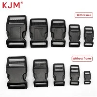 Curved Plastic Pet Collar Buckle