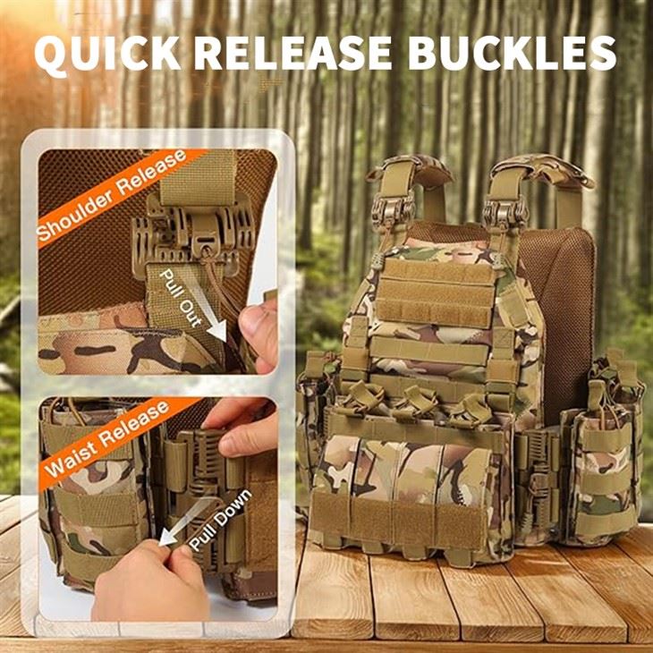 Quick Release For Military Vest H076