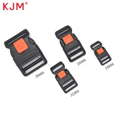 Lockable Plastic Side Release Safety Buckle